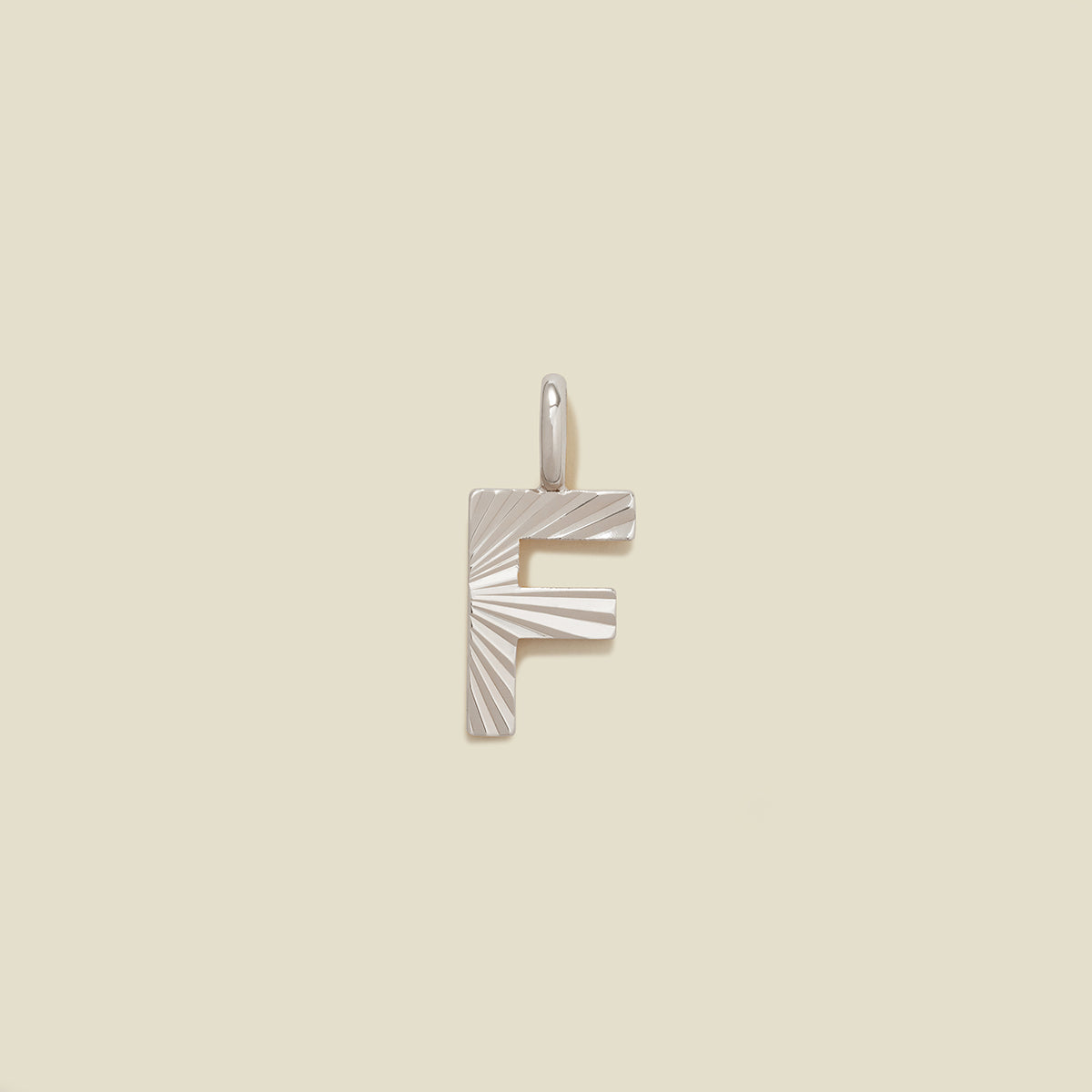 Initial F Charm Final Sale