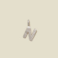 Initial N Charm Silver Add Ons