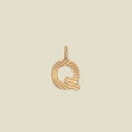 Initial Q Charm Gold Vermeil Add Ons