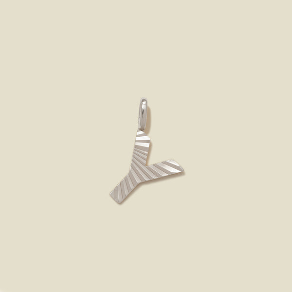 Initial Y Charm Silver Add Ons