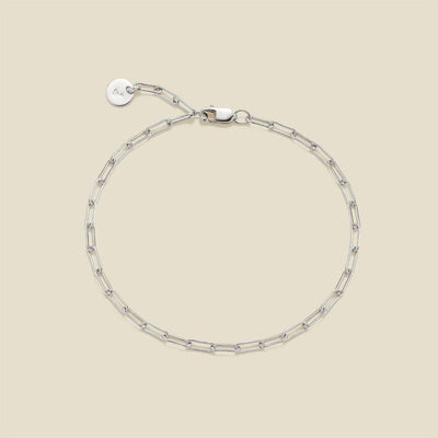 Jude Chain Bracelet Silver / 6" Bracelet