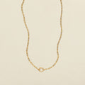 Jude Charm Necklace Gold Filled / With Link Lock Necklace