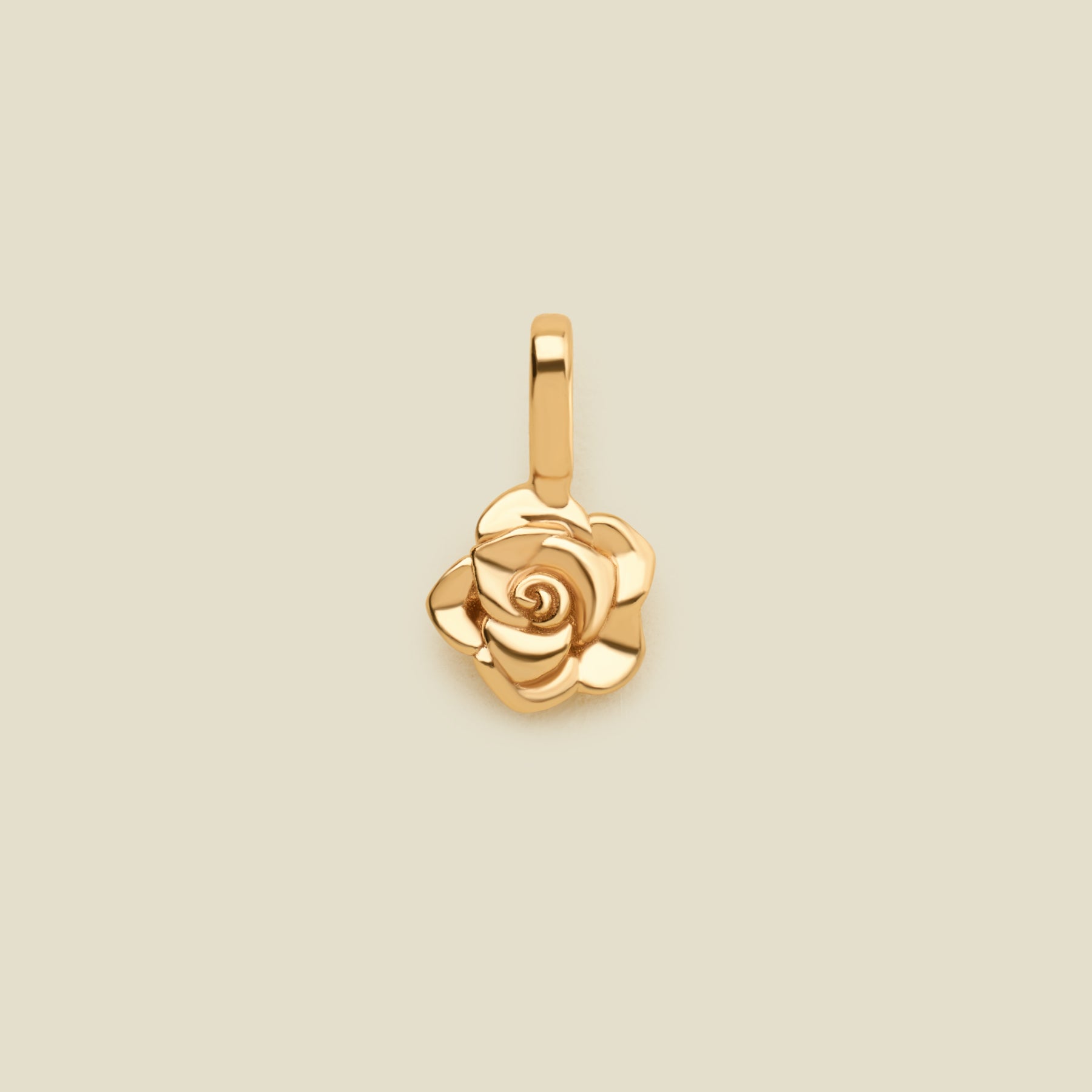 June Birth Flower Charm Gold Vermeil Add Ons