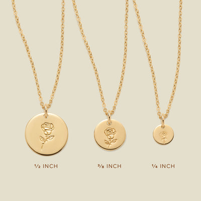 June Birth Flower Necklace Necklace
