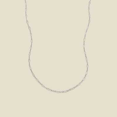 Lace Choker Necklace Silver / 13" Necklace