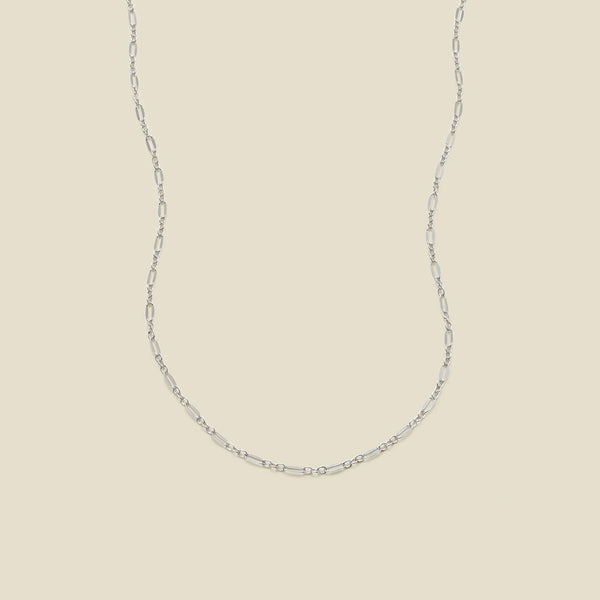 Lace Choker Necklace Silver / 13" Necklace