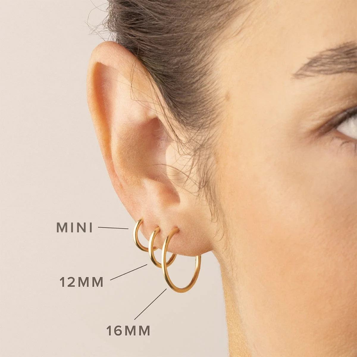 How to get on sale small hoop earrings in