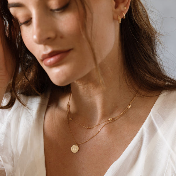 Love Disc Necklace