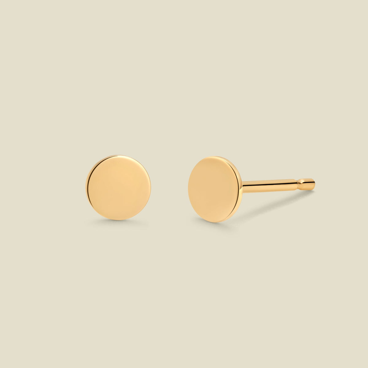 Lux Stud Earrings E_YG_4m_LUXX