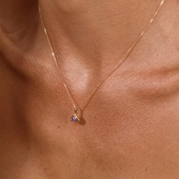 June Oval Birthstone Charm