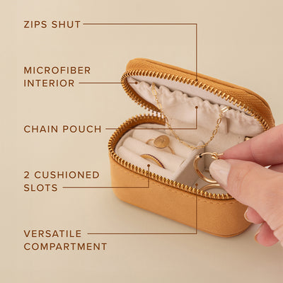 Mini Jewelry Case Honey Accessories