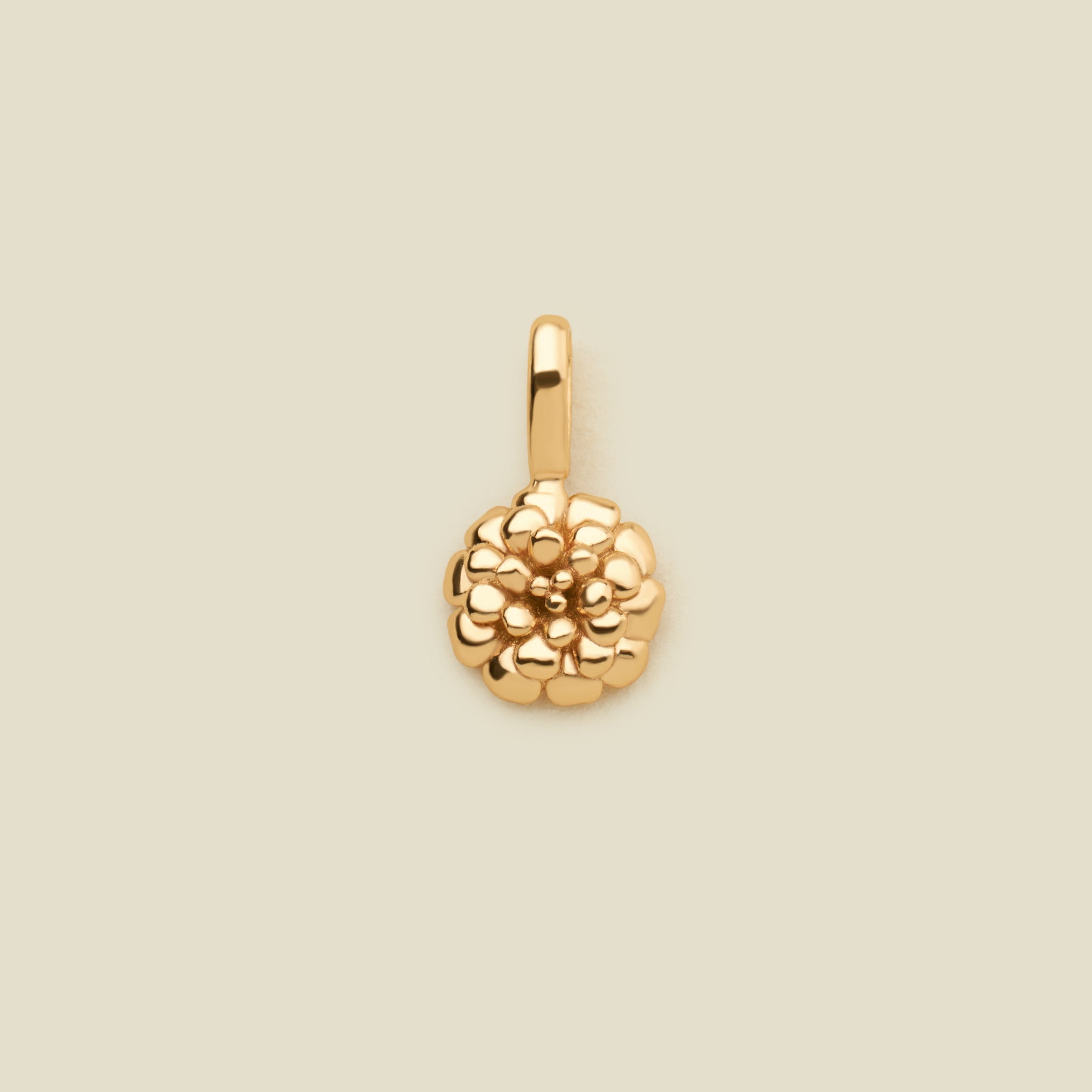 October Birth Flower Charm Gold Vermeil Add Ons