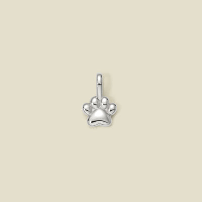 Paw Print Charm Silver Add Ons