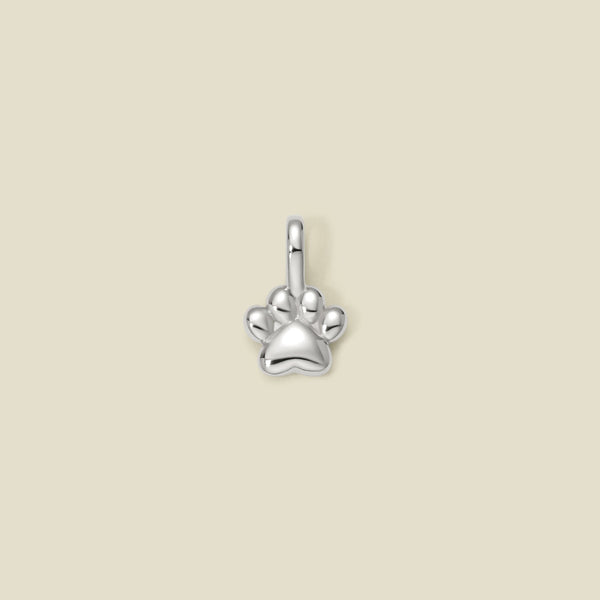 Paw Print Charm Silver Add Ons