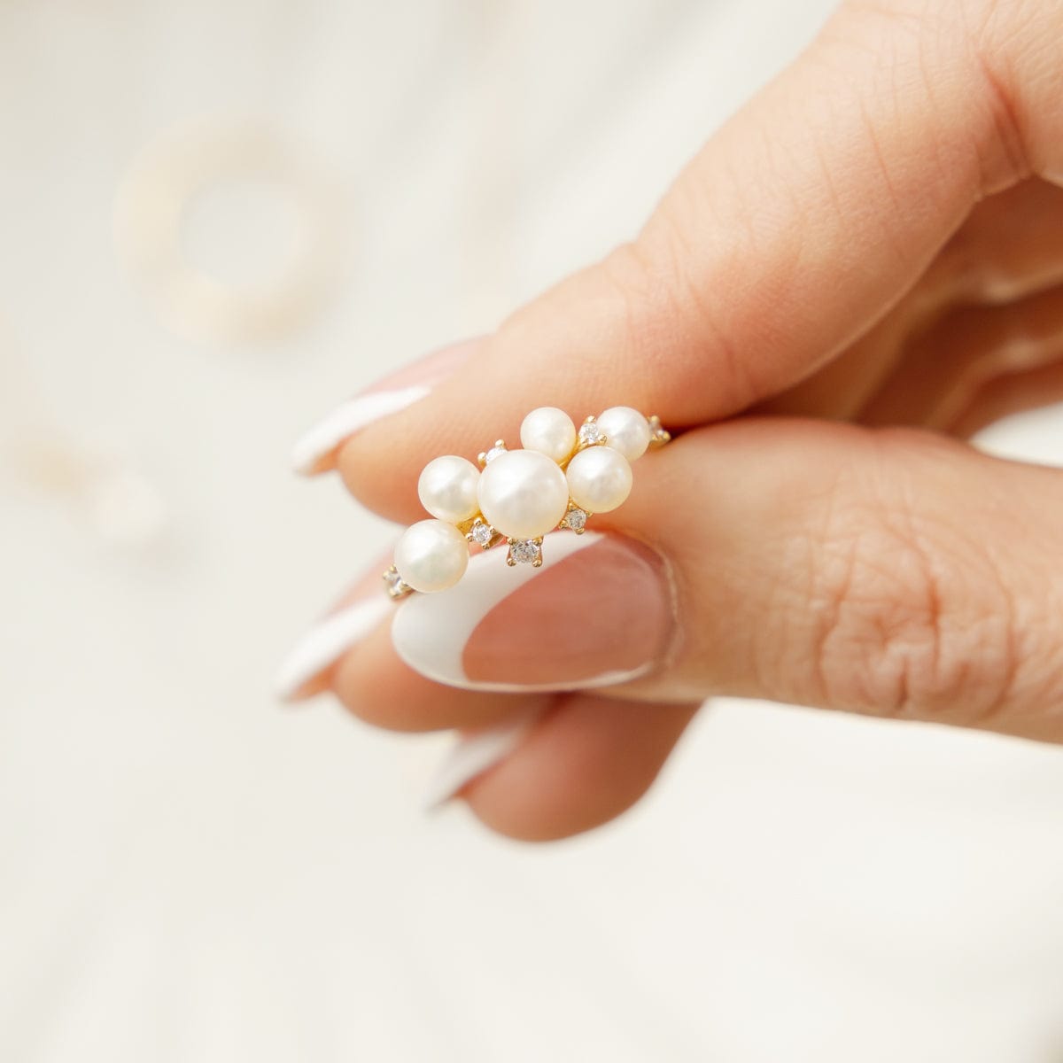 Pearl Bubble Ring