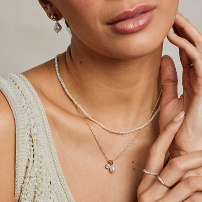 Pearl Charm Gold Vermeil Add Ons