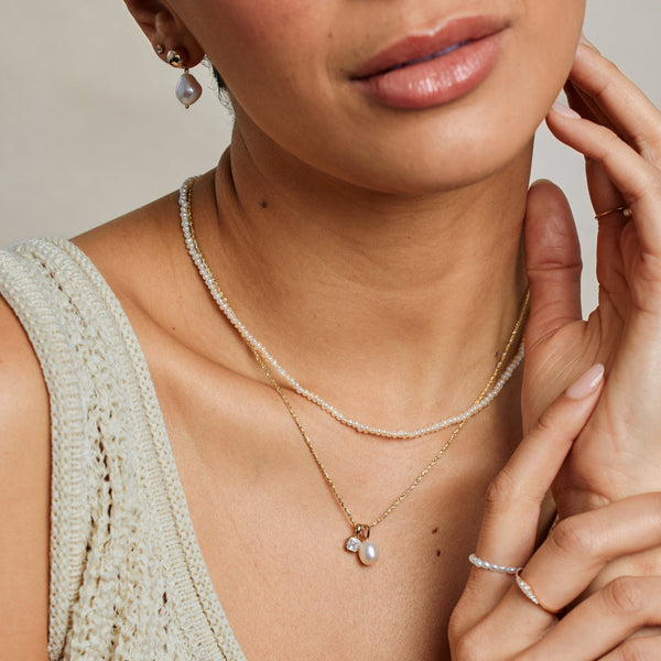 Pearl Charm Gold Vermeil Add Ons