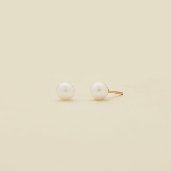 Pearl Studs - Pearl Stud Earrings - The Pearl Girls - Made in USA