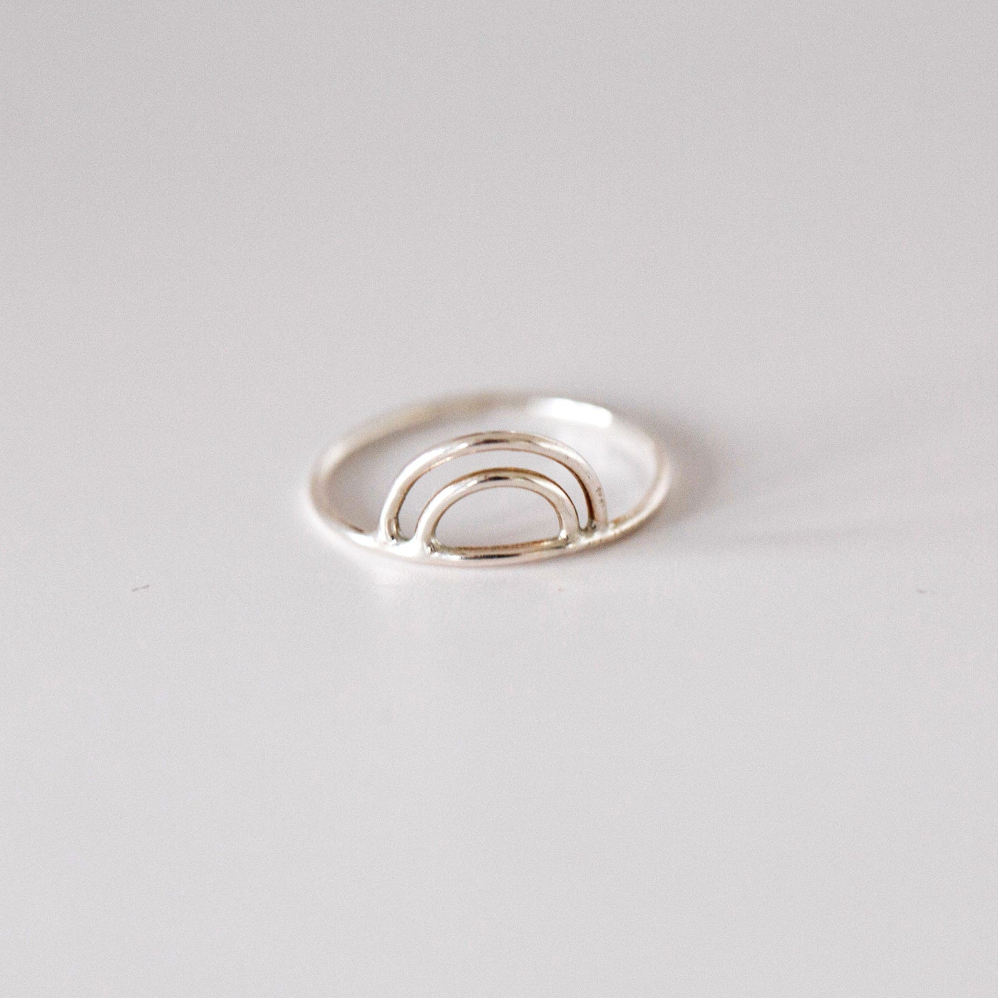 Made By Mary Rainbow Ring | Delicate, Dainty, Hand Shaped & Soldered