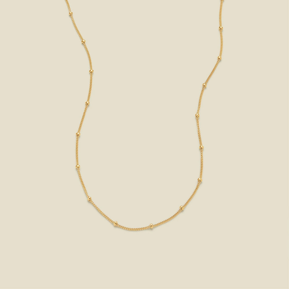 Satellite Chain Gold Filled / 13" Necklace