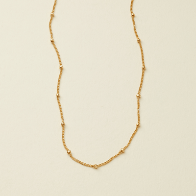 Satellite Choker Necklace Gold Filled / 13-14" Necklace