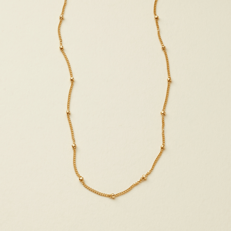 Made by Mary Pearl Choker Necklace | Simple, 14K Gold Filled, Delicate