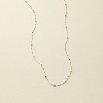 Satellite Choker Necklace Silver / 13-14" Necklace