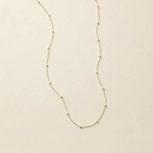Satellite Choker Necklace Silver / 13-14" Necklace