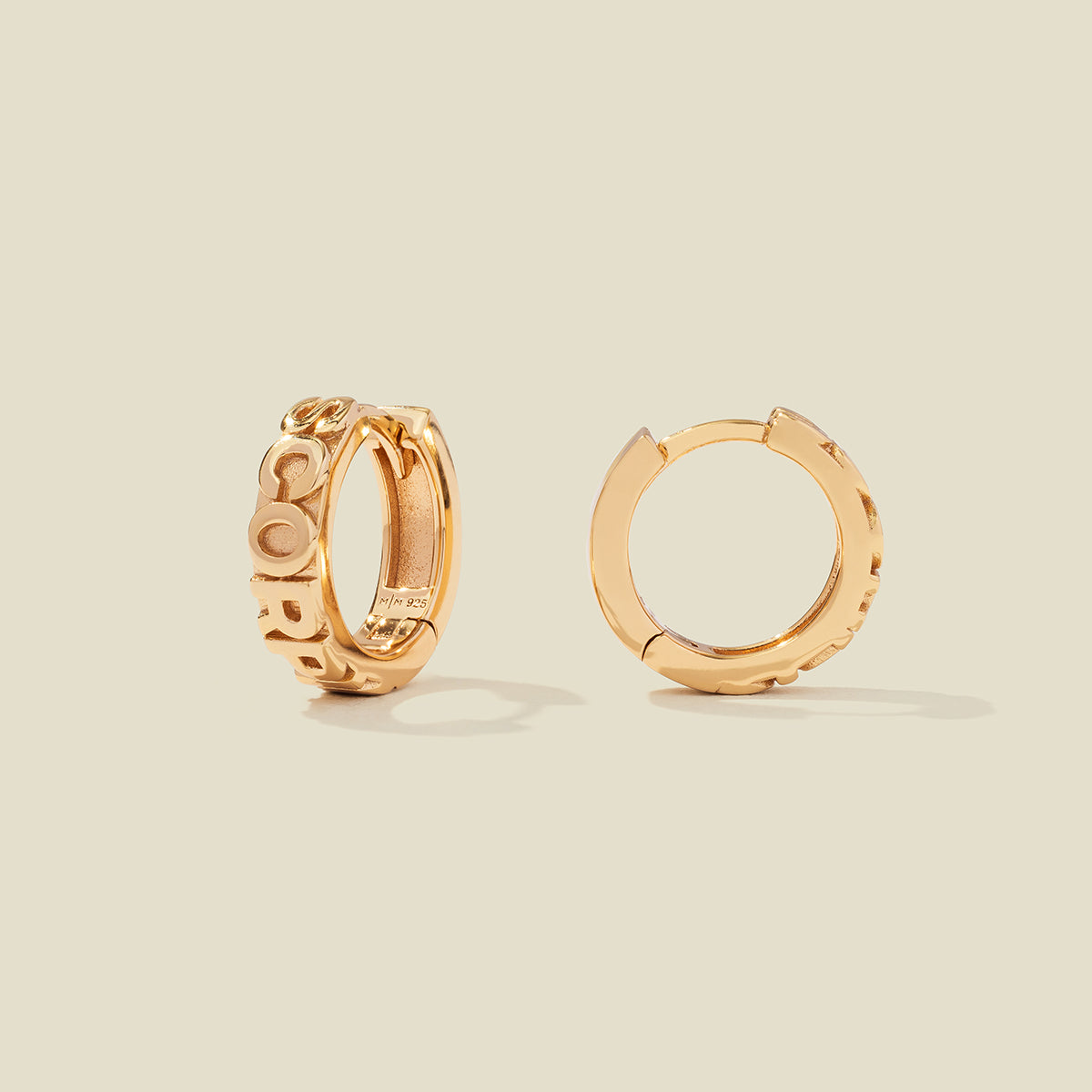 Scorpio Huggie Hoop Earrings Final Sale