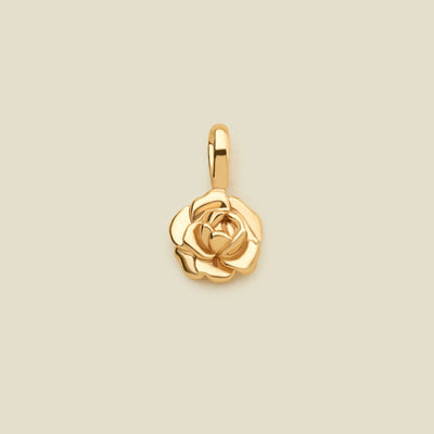 September Birth Flower Charm Gold Vermeil Add Ons