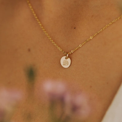 September Birth Flower Necklace Necklace