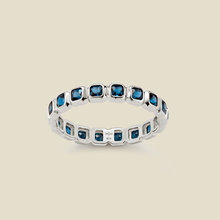 September Birthstone Eternity Ring Lifestyle