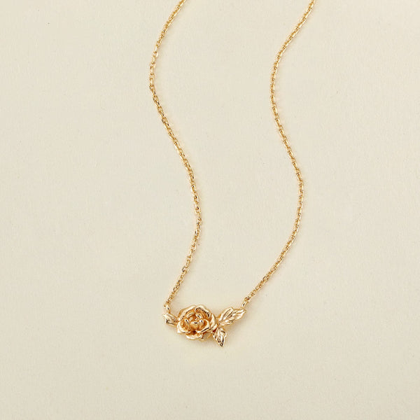 Matte Gold Vermeil Extra Petite LOVE Necklace – Dandelion Jewelry