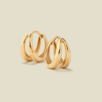 Split Huggie Hoop Earrings Earring