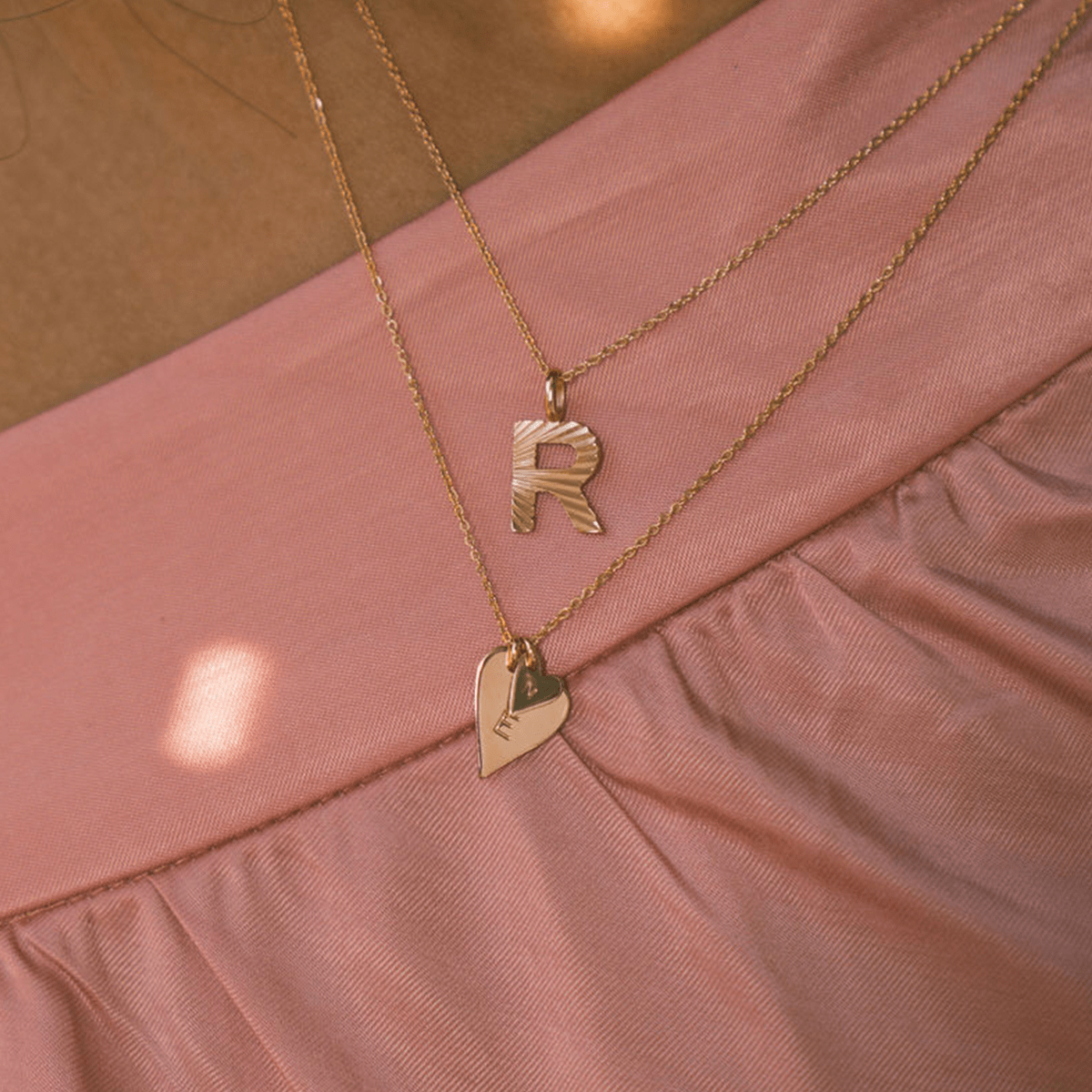Initial Necklaces