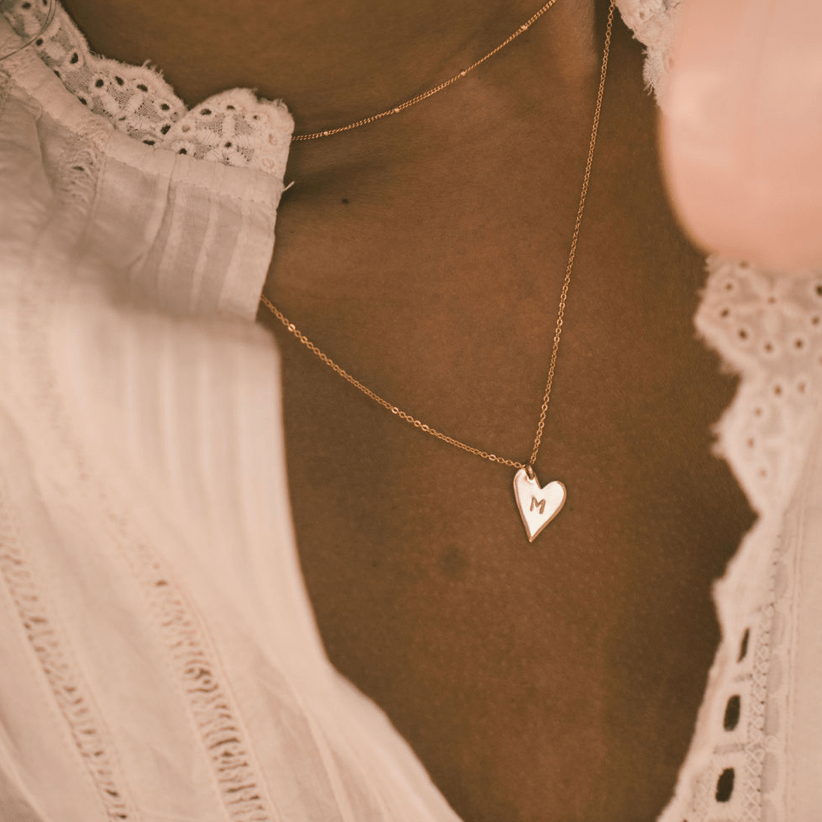 Mini Sweetheart Stacker Necklace – Made By Mary