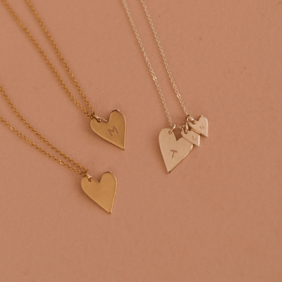 Sweetheart Initial Necklace Necklace