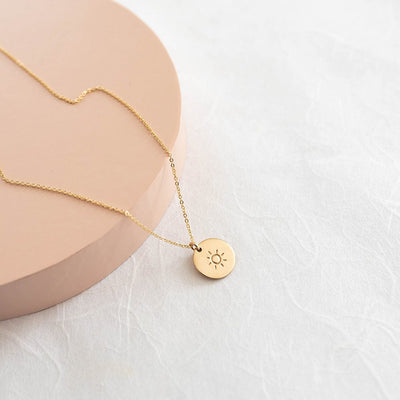 Wonder Disc Necklace - 1/2" Necklace